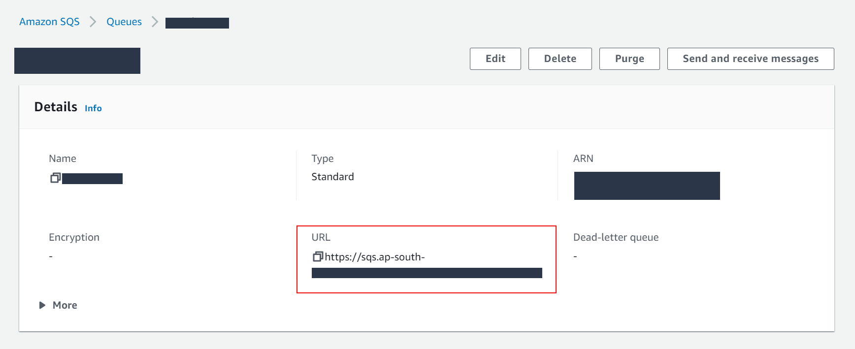 Manage Webhook Events in a MessageQ using AWS SQS