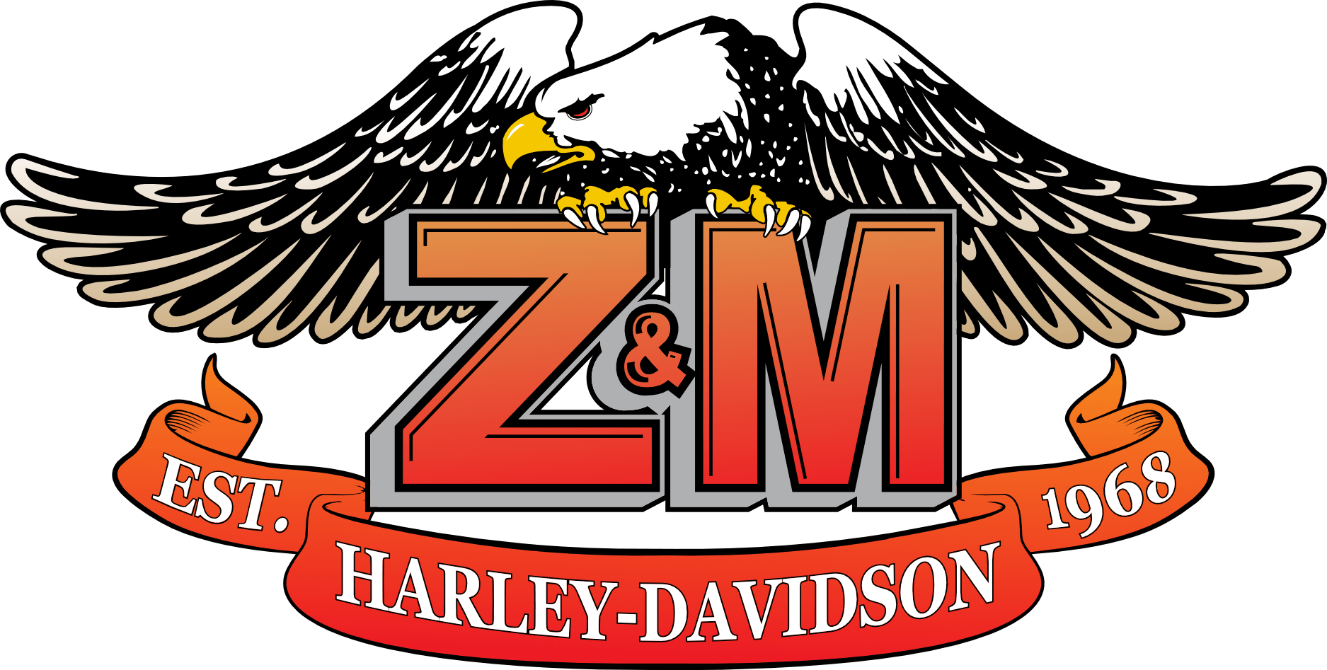 Z & M Harley Davidson Logo