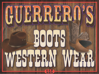 Guerrero's Boots Western Wear Logo