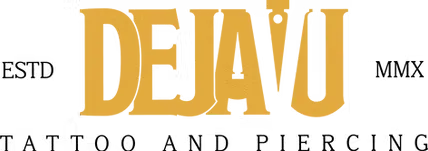 Deja Vu Tattoo & Piercing Logo