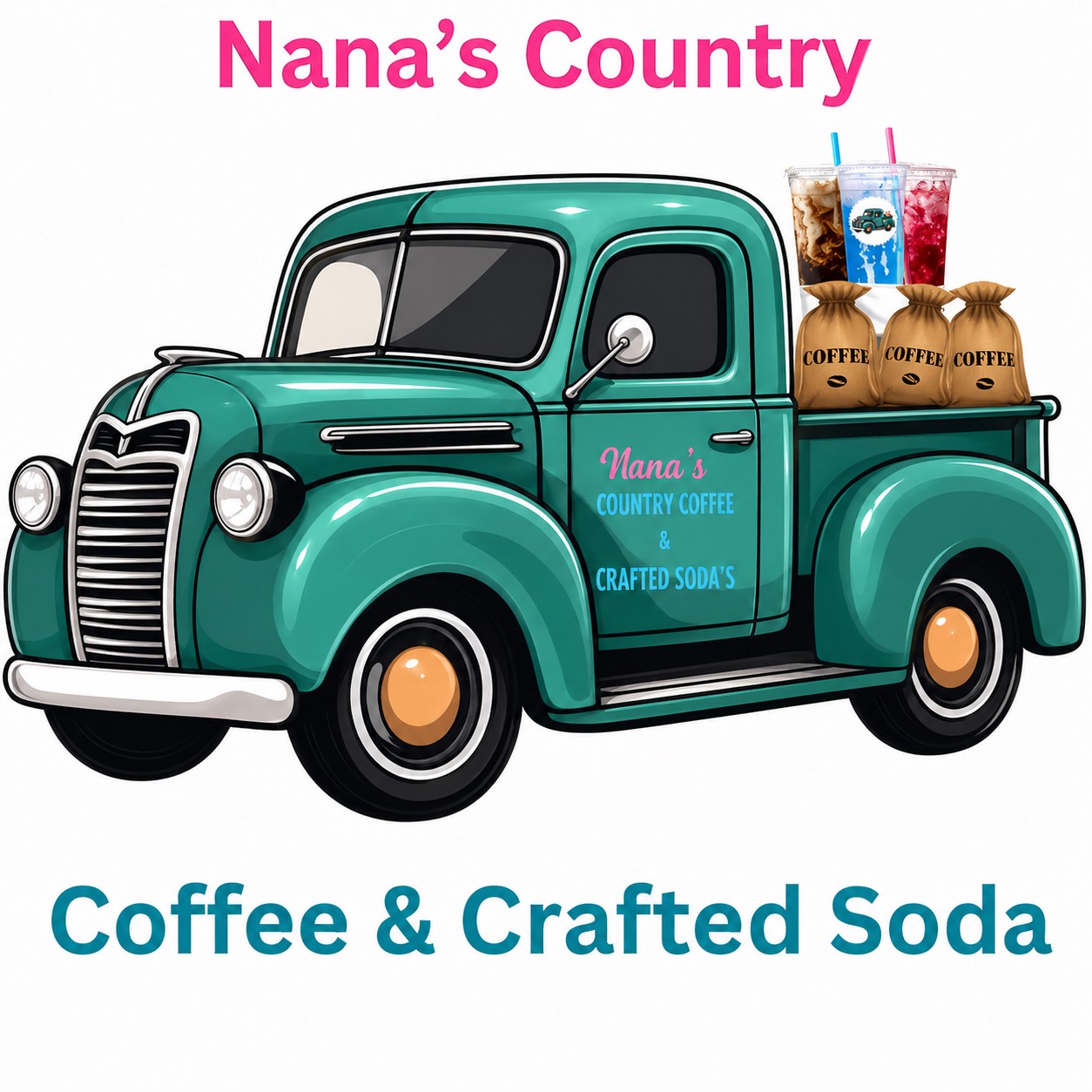 Nana's Country Coffee Shop Logo