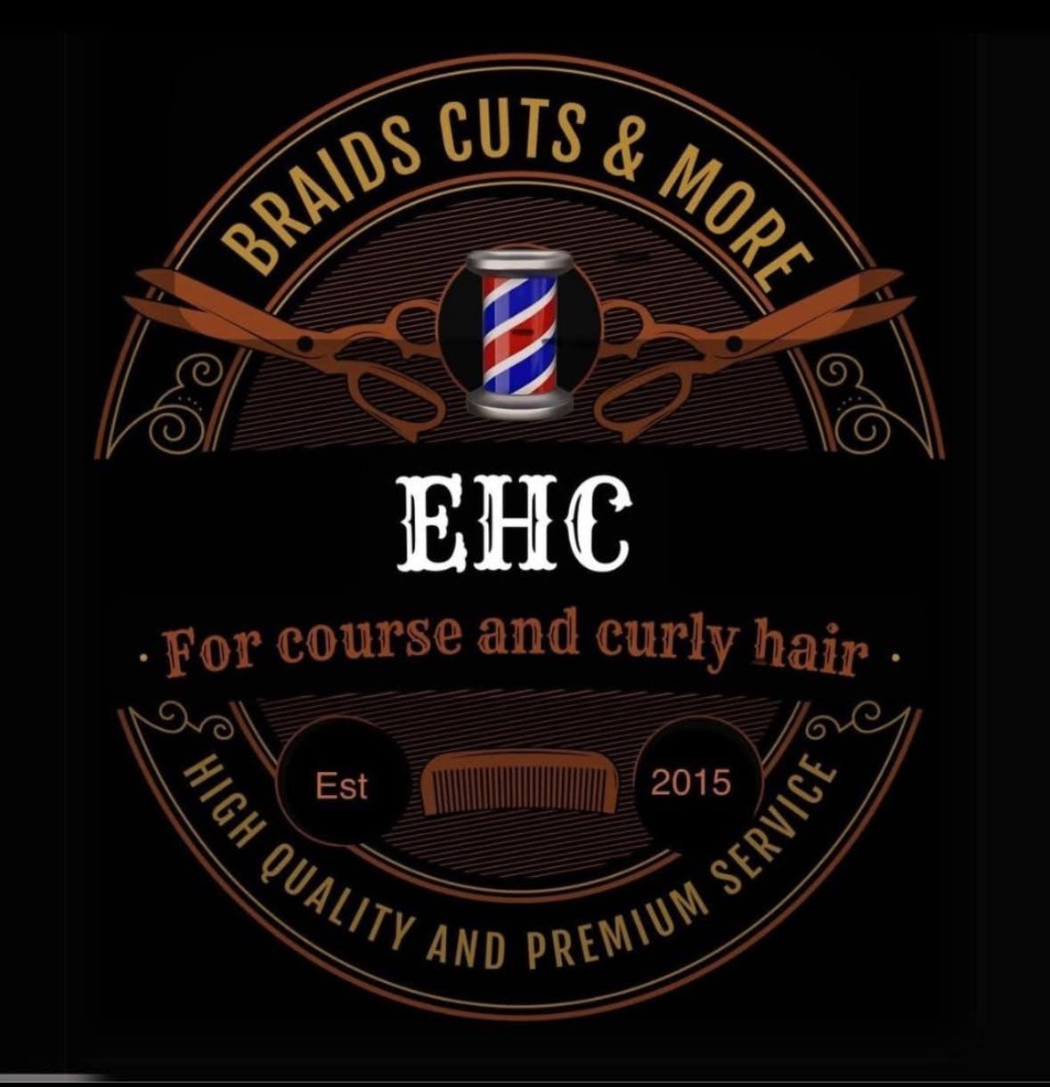 EHC Salon & Barbershop Logo