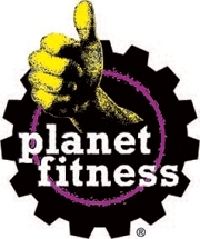 Logo of Planet Fitness