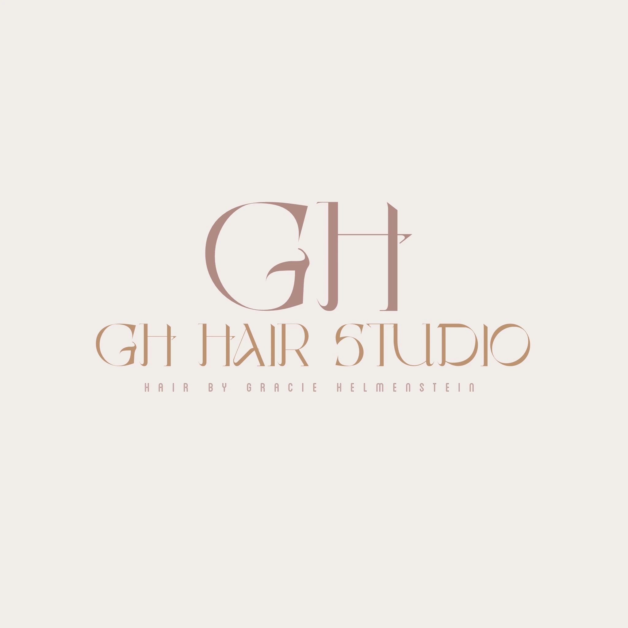 GH Hair Studio Logo