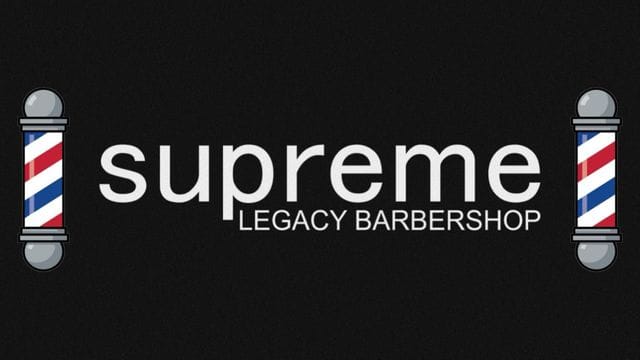 Supreme Legacy Barbershop Logo