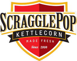Logo of ScragglePop Kettlecorn