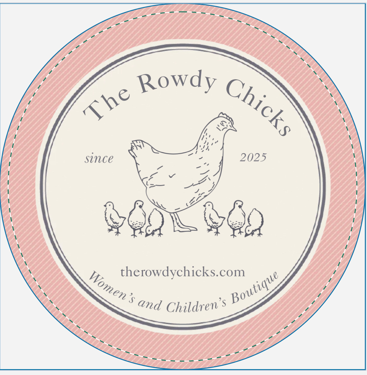 Logo of The Rowdy Chicks