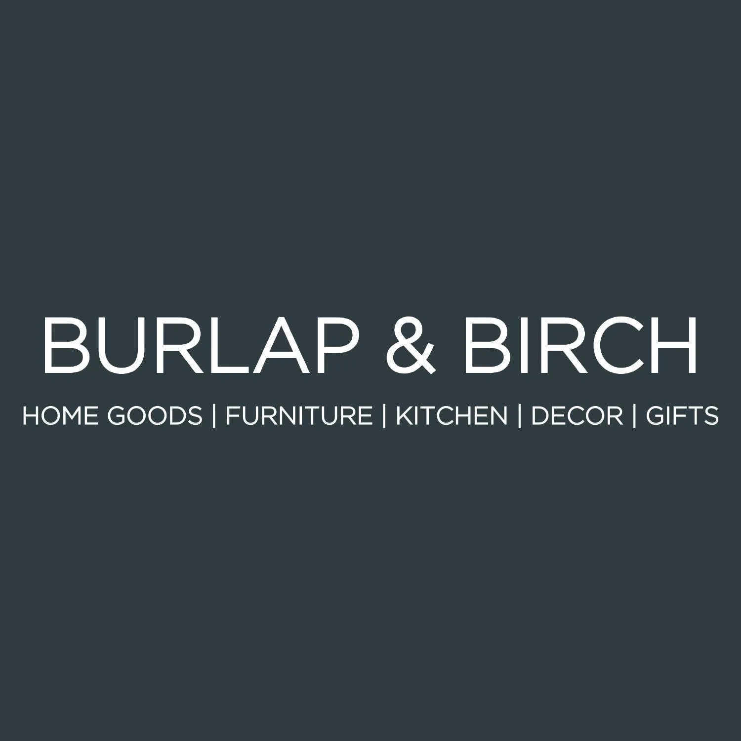 Logo of Burlap & Birch