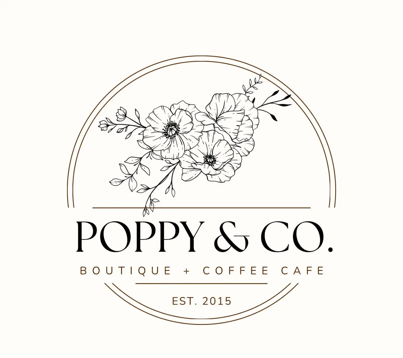 Logo of Poppy & Co.