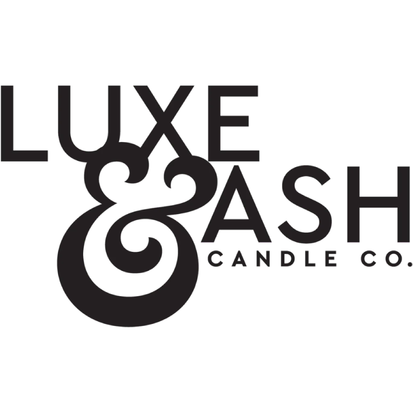 Logo of Luxe & Ash Candle Co