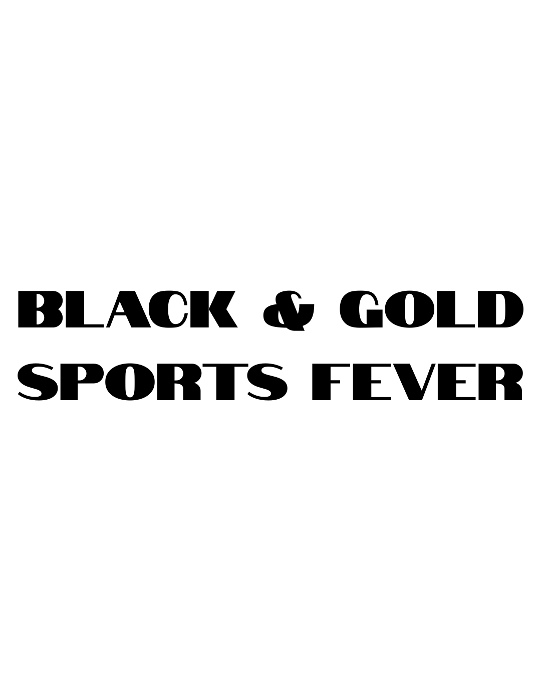 Logo of Black & Gold Sports Fever