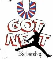 U Got Next Barbershop  Logo