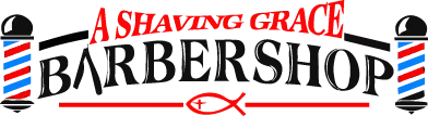 A Shaving Grace Barbershop Logo