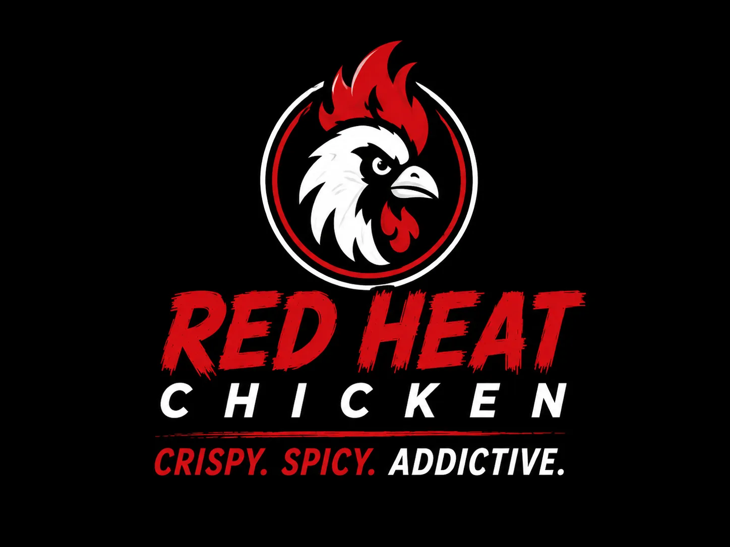 Red Heat Chicken Logo