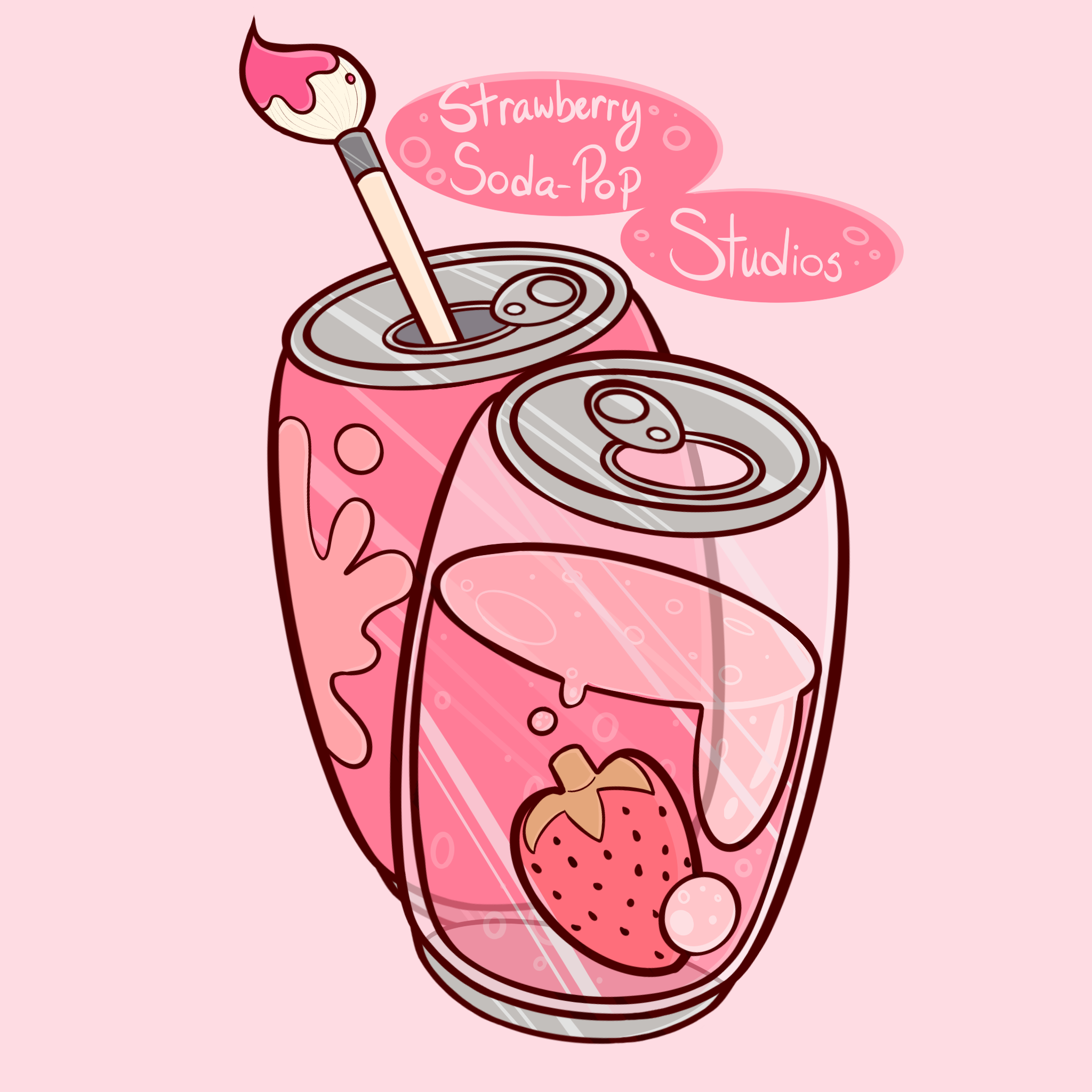 Logo of Strawberry Soda Pop Studios