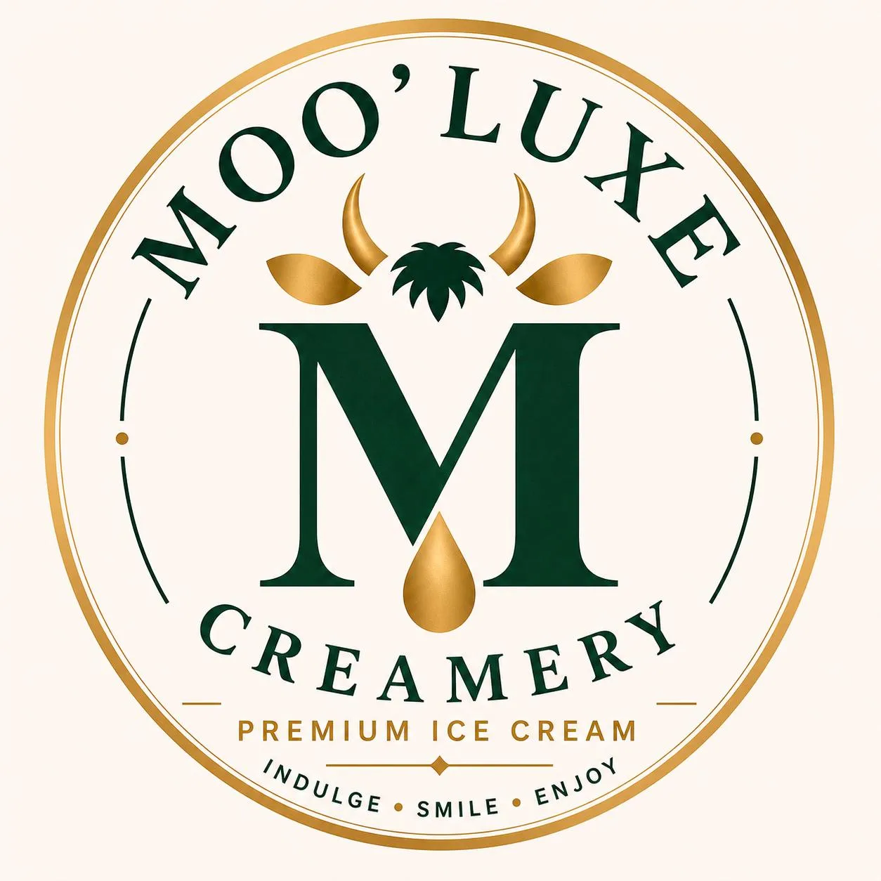 Logo of Moo'Luxe Creamery Co | Mid Rivers Mall