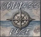 Compass Rose Custom Embroidery & Engraving Logo