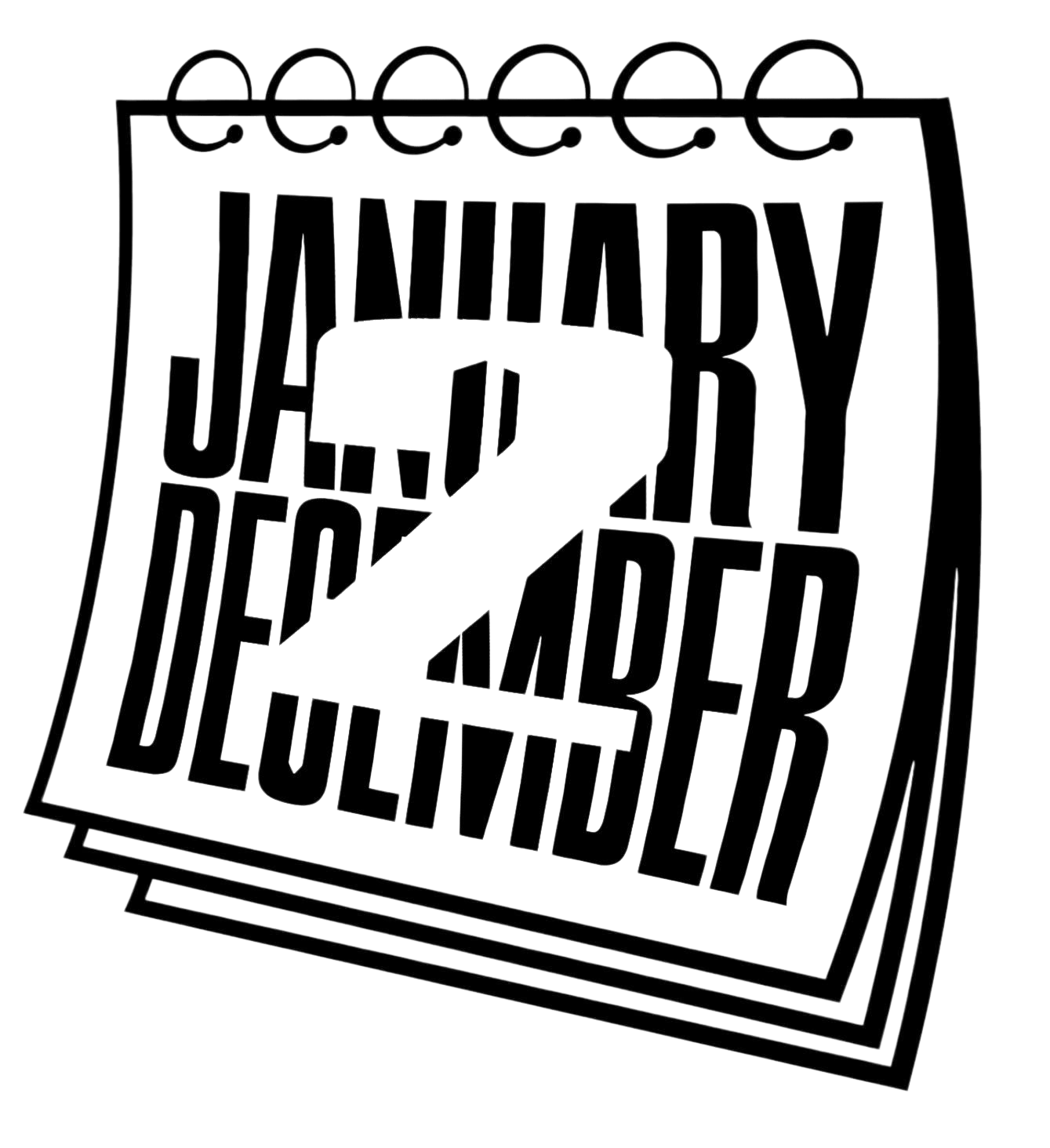 January 2 December Logo