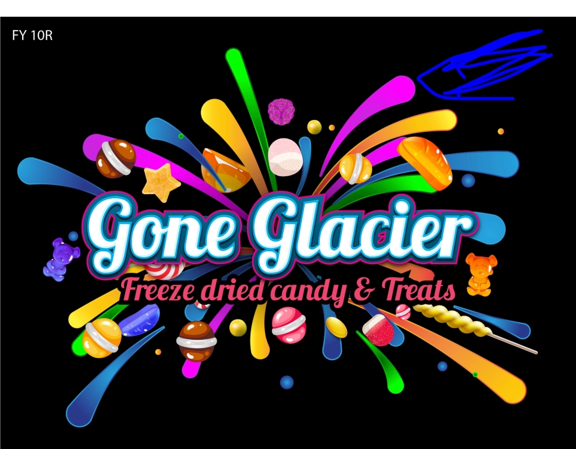 Logo of Gone Glacier Freeze Dried Candy & Treats
