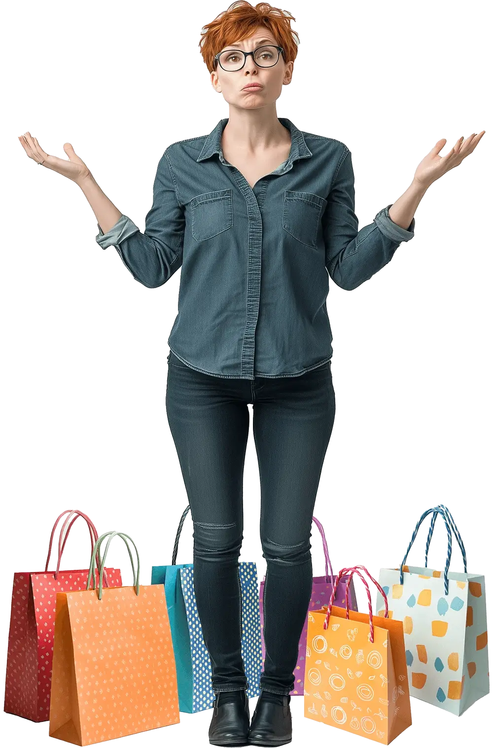 confused shopper