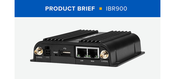 Ibr900 Router Ericsson Cradlepoint IBR900 Product Brief | Ericsson