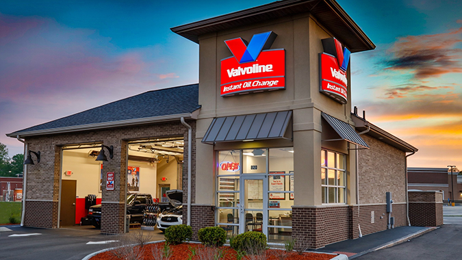 Valvoline storefront