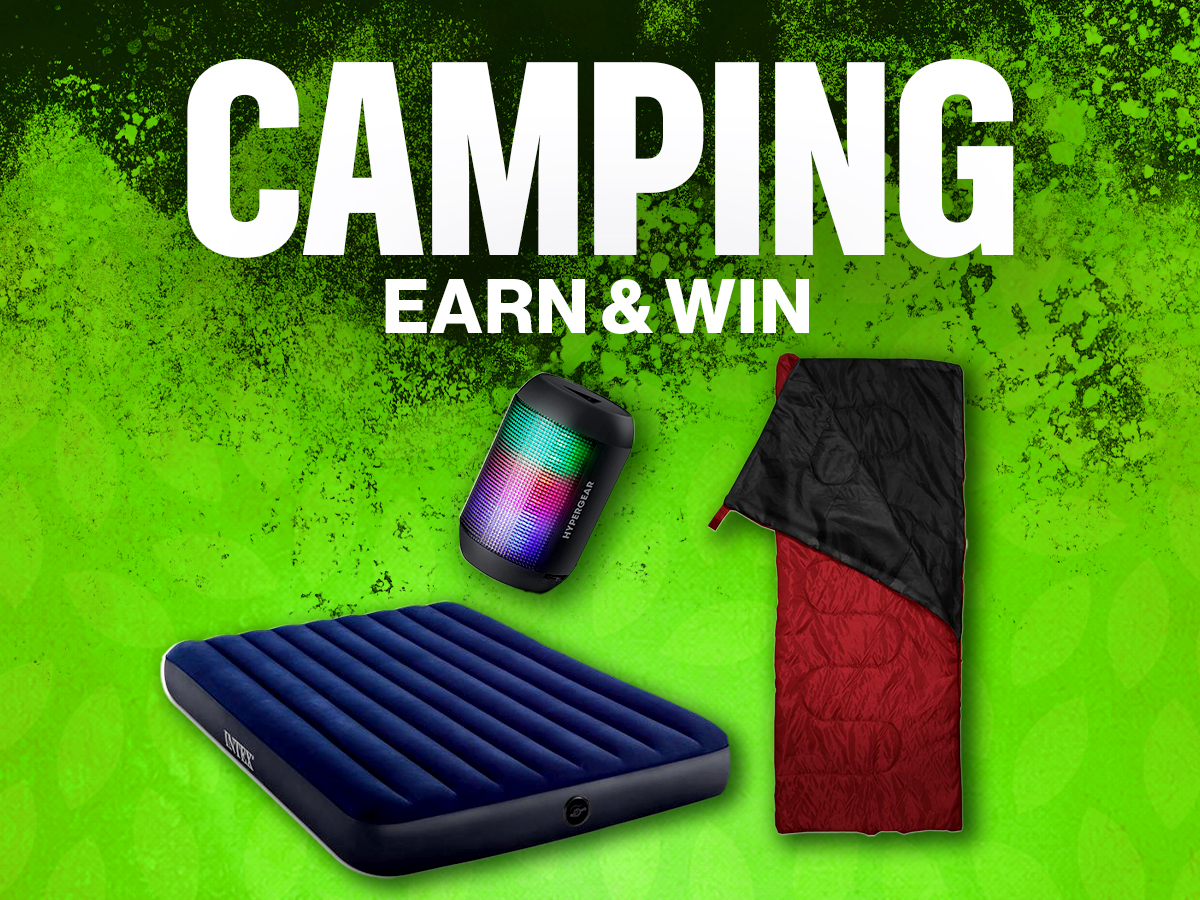 Camping Earn & Win
