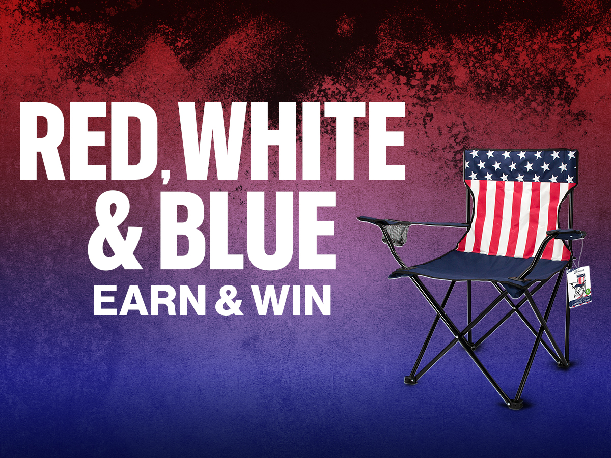 Red, White & Blue Earn & Win