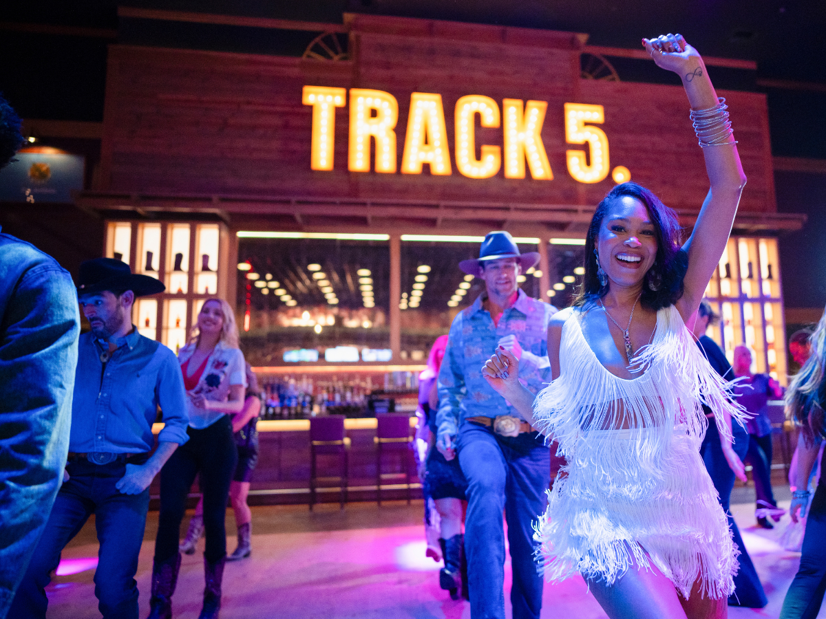 People Country Line Dancing
