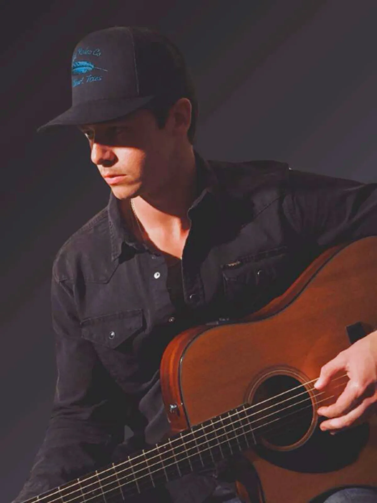Charlie McCabe at Track 5.