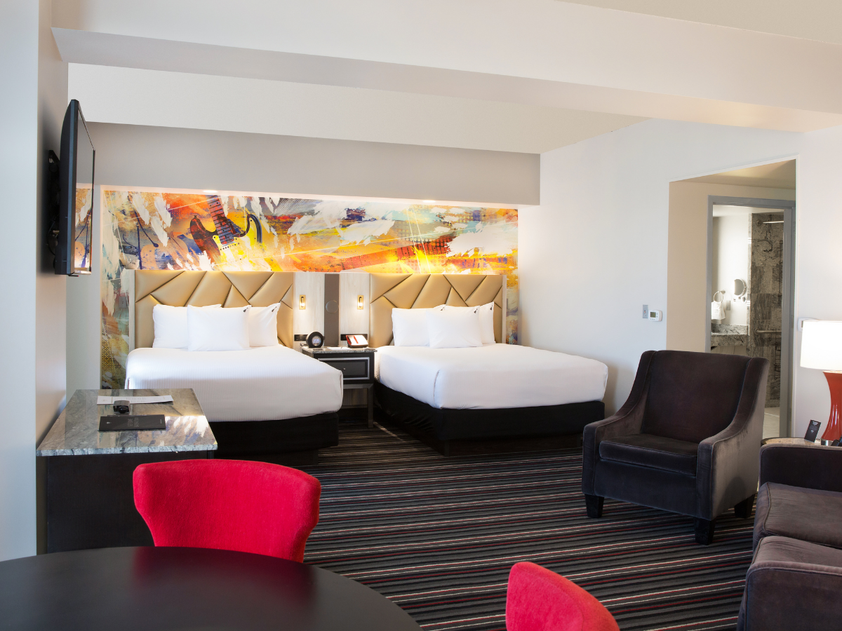 Hard Rock Tower Double Queen Suite ADA