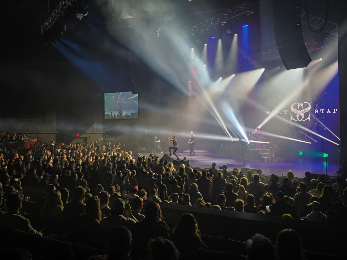 Crowd at Sold Out Concert Hard Rock Live