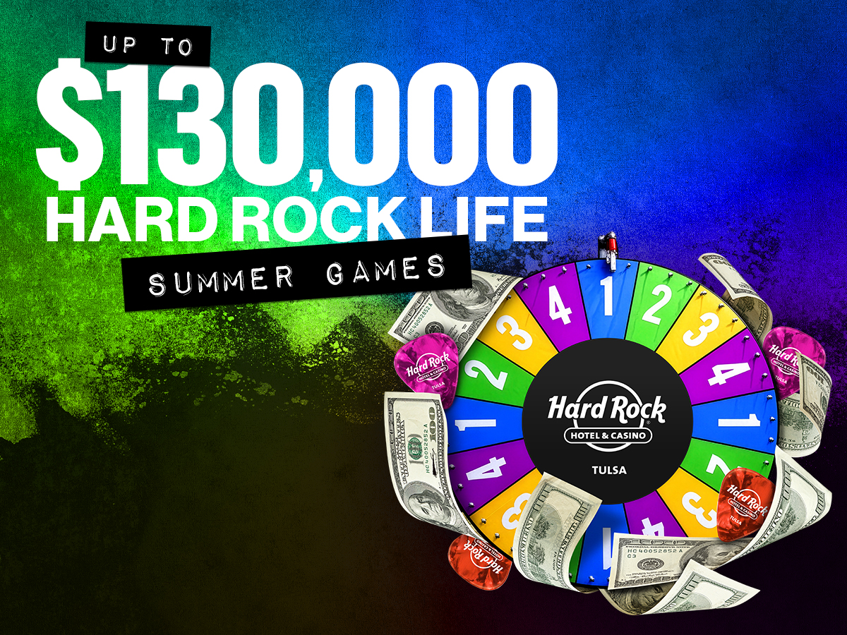 Up to $130,000 Hard Rock Life Summer Games