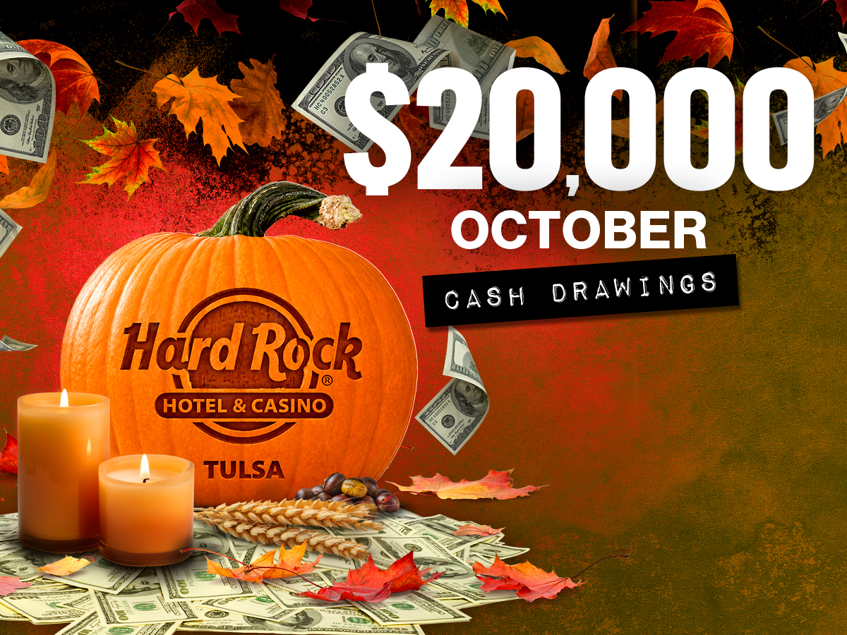 $20,000 October Cash Drawings