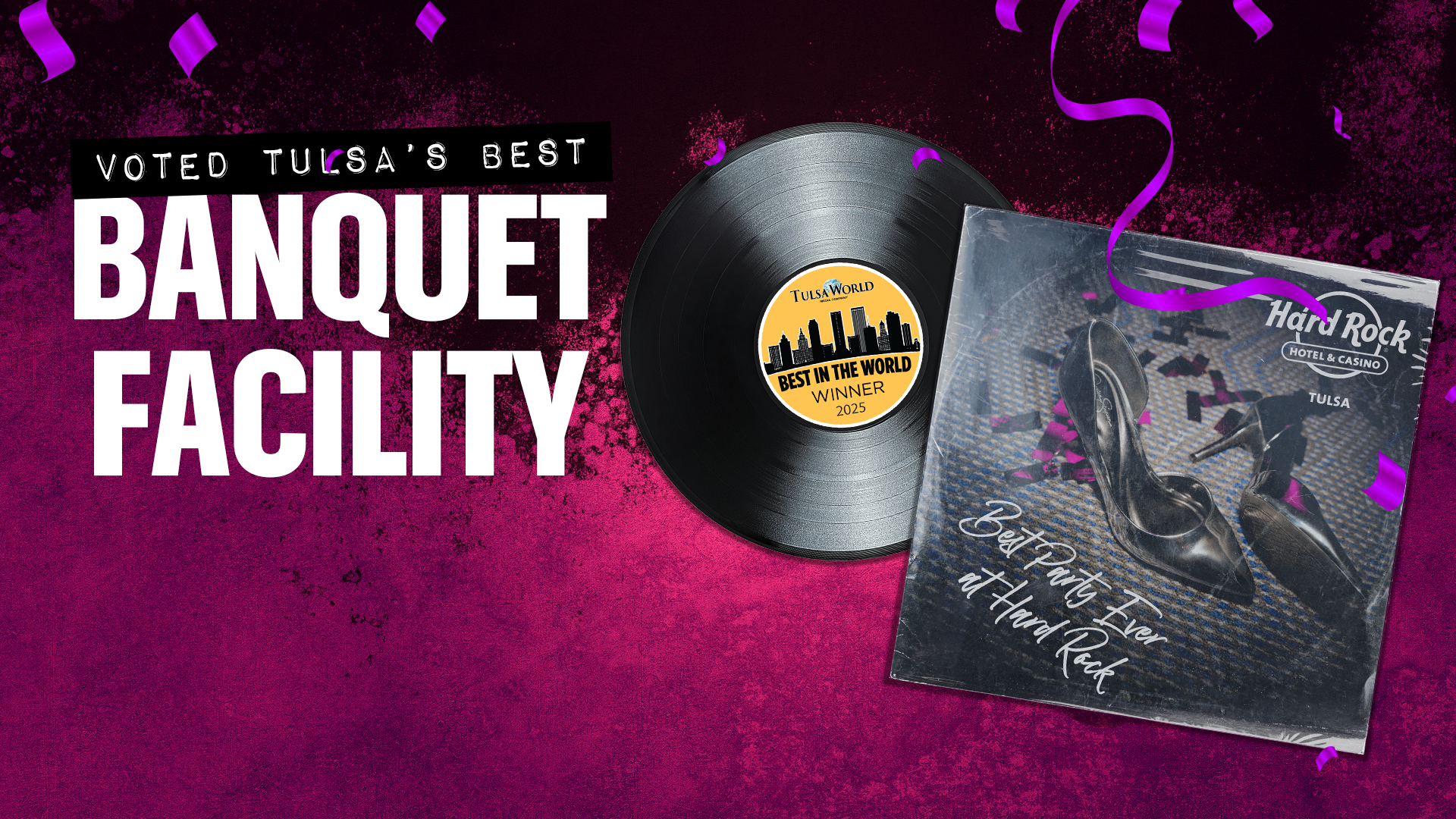 Tulsa's Best Banquet Facility at Hard Rock Hotel & Casino Tulsa