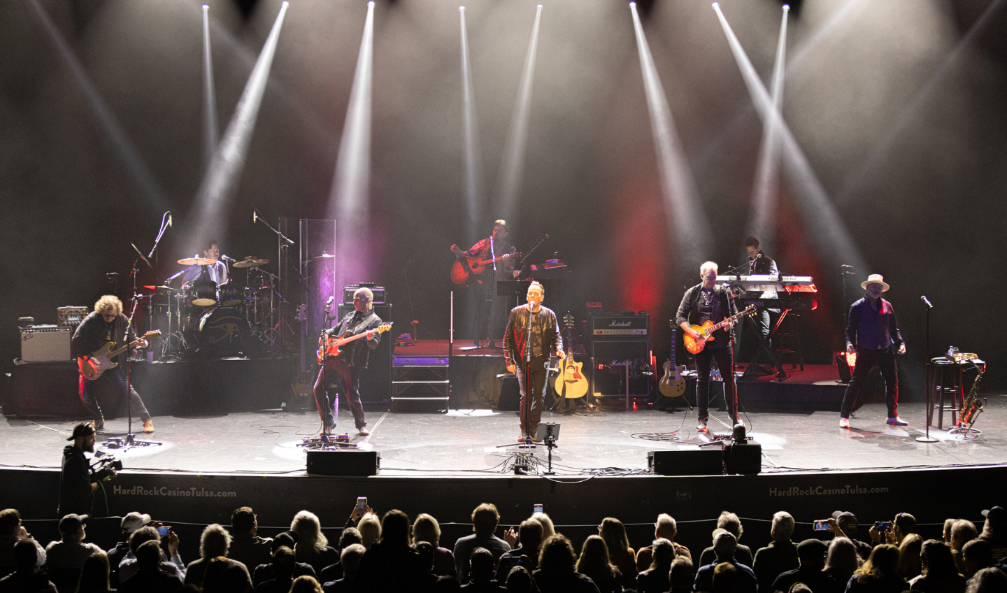 Live band playing at Hard Rock Hotel & Casino in Tulsa