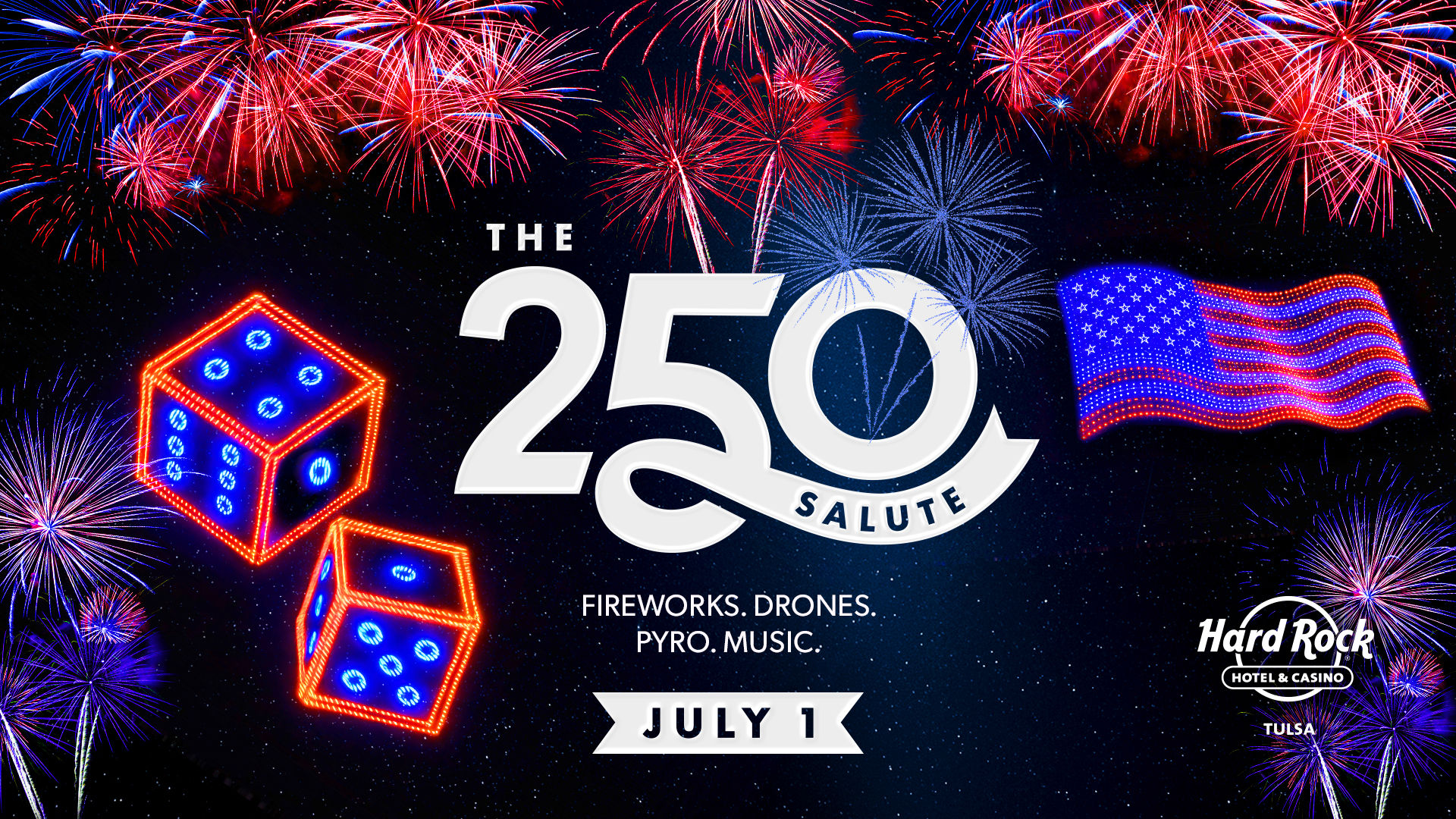 July 250 Salute Fireworks