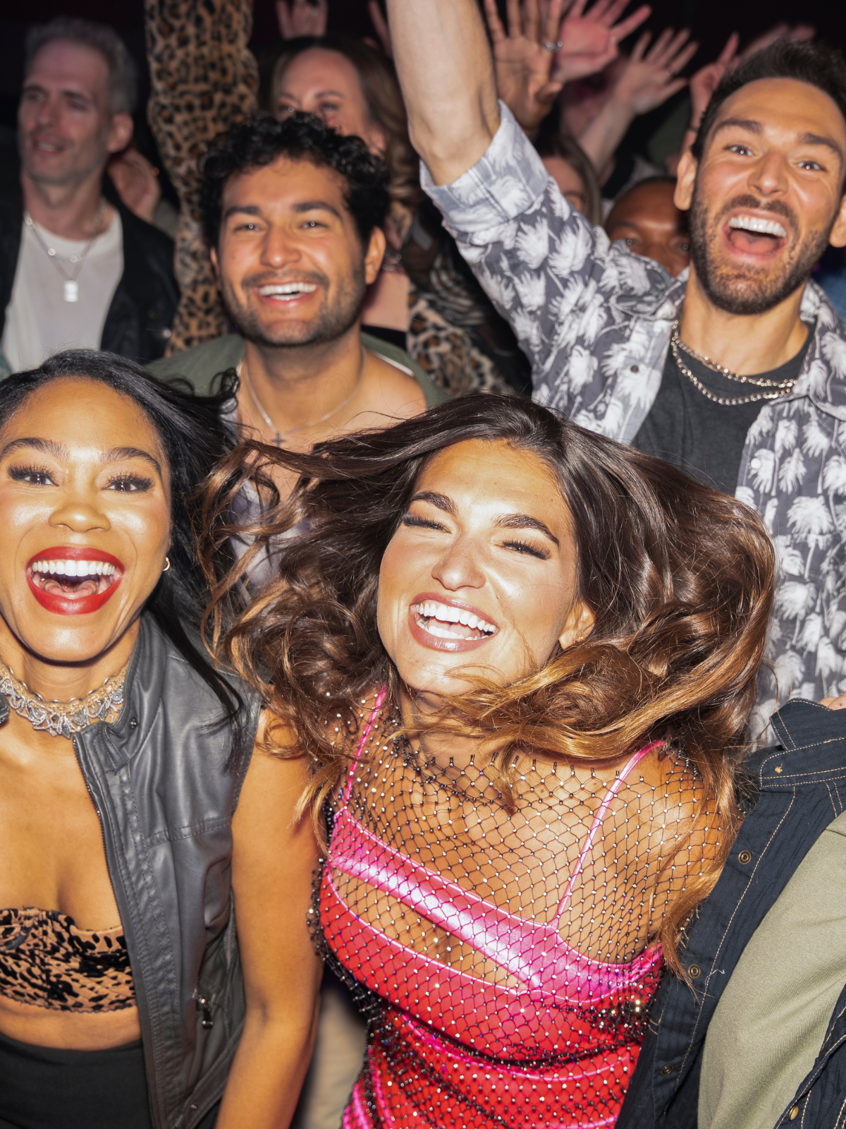 People Dancing at a Concert