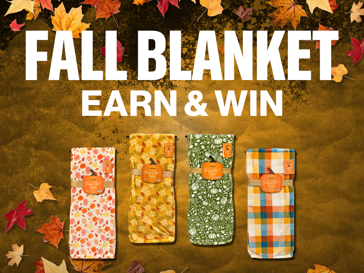 Fall Blanket Earn & Win