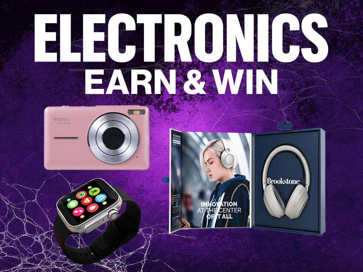 Electronics Earn & Win