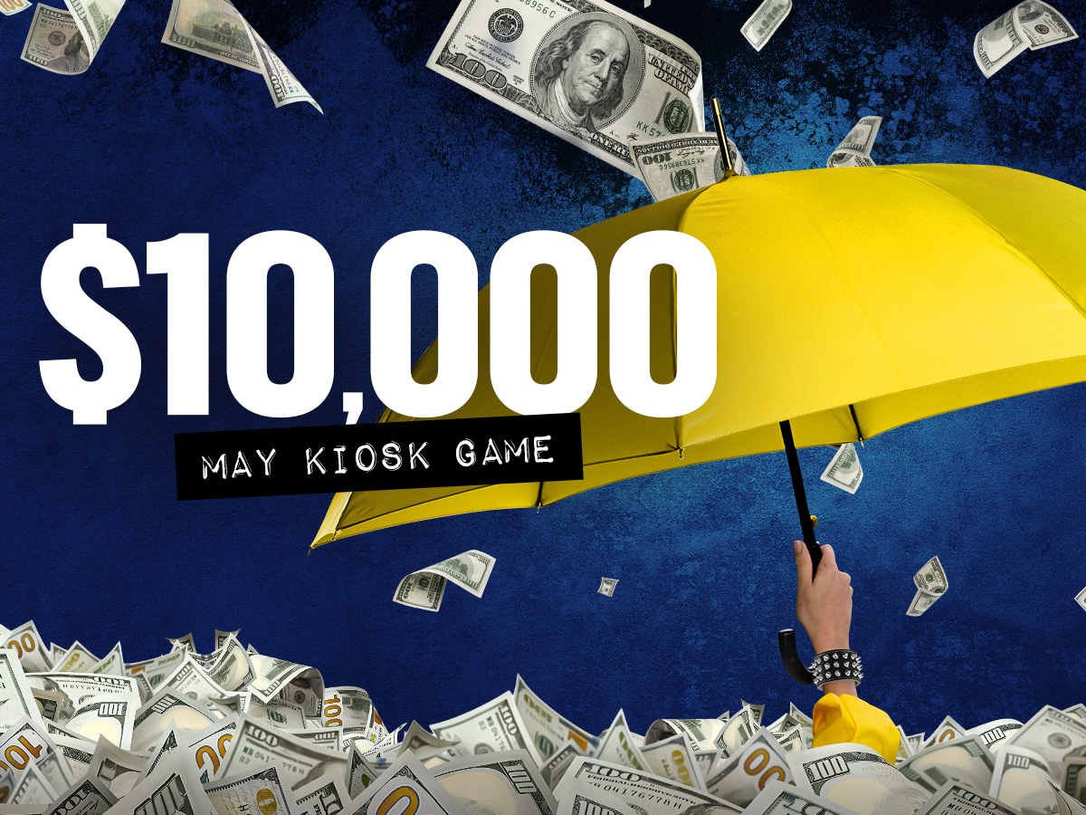 $10,000 May Kiosk Game