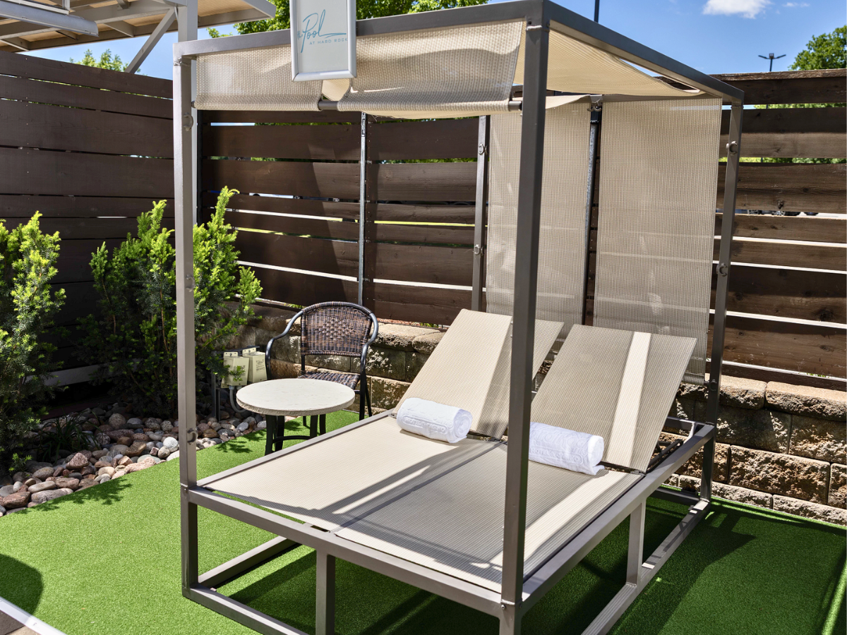 Daybed Rentals at Hard Rock Tulsa