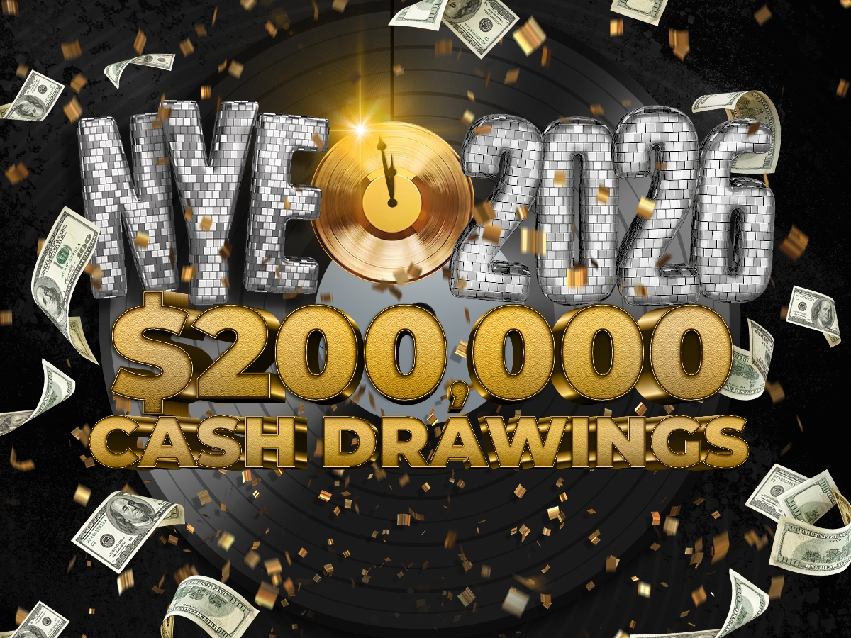 NYE 2026 $200,000 Cash Drawings