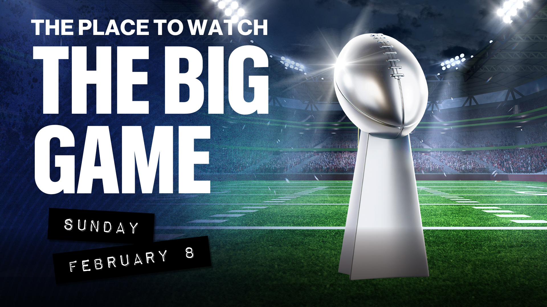 Watch the big game at Hard Rock Hotel & Casino Tulsa