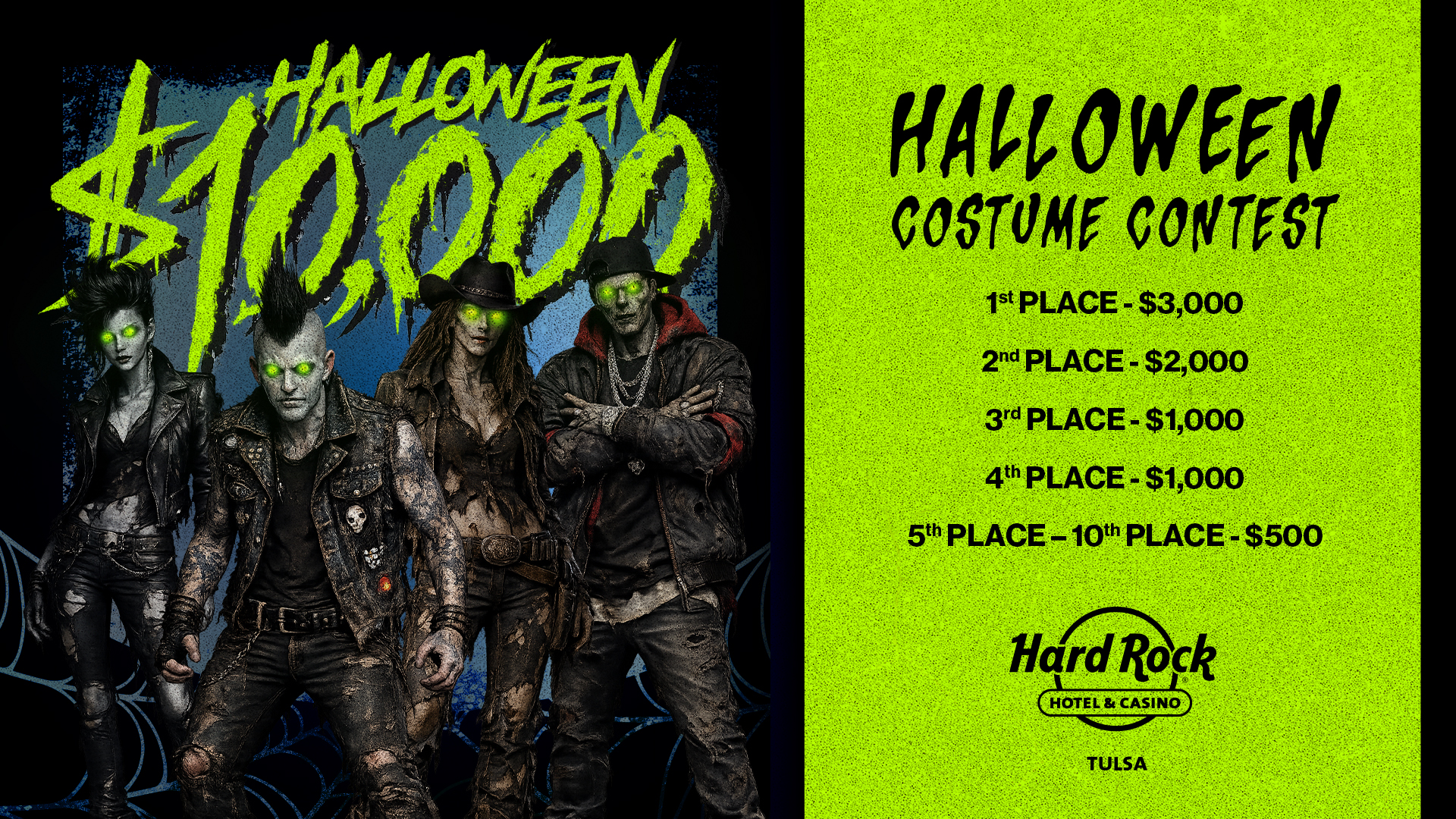 Halloween Costume Contest at Hard Rock Tulsa