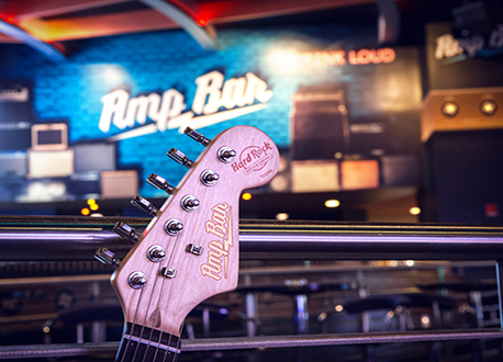 Image of Hard Rock Amp Bar Guitar
