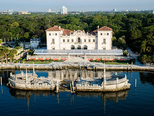 Vizcaya Museum and Garden in Miami, Florida