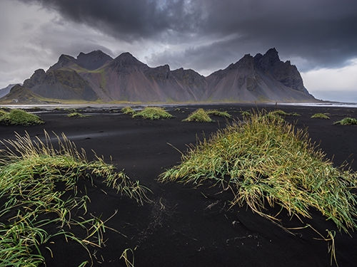 The distinctive mountain Vestrahorn near Höfn
