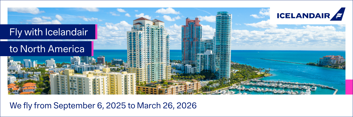 Icelandair flies to North America from Istanbul via Iceland