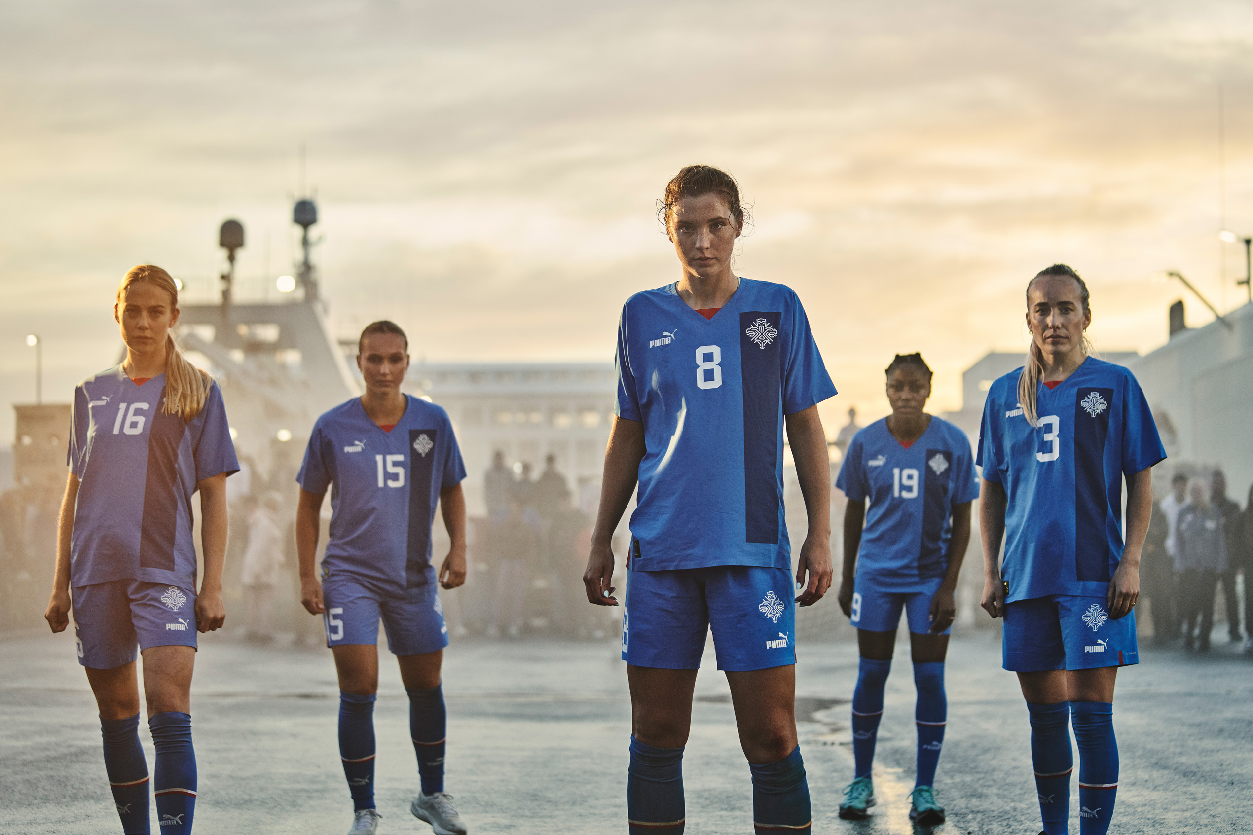 Iceland women's national team champions' gear